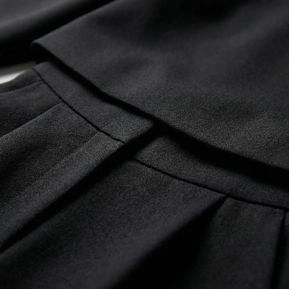 Strunova - Conjunto formal de dos piezas (blusa y pantalón)