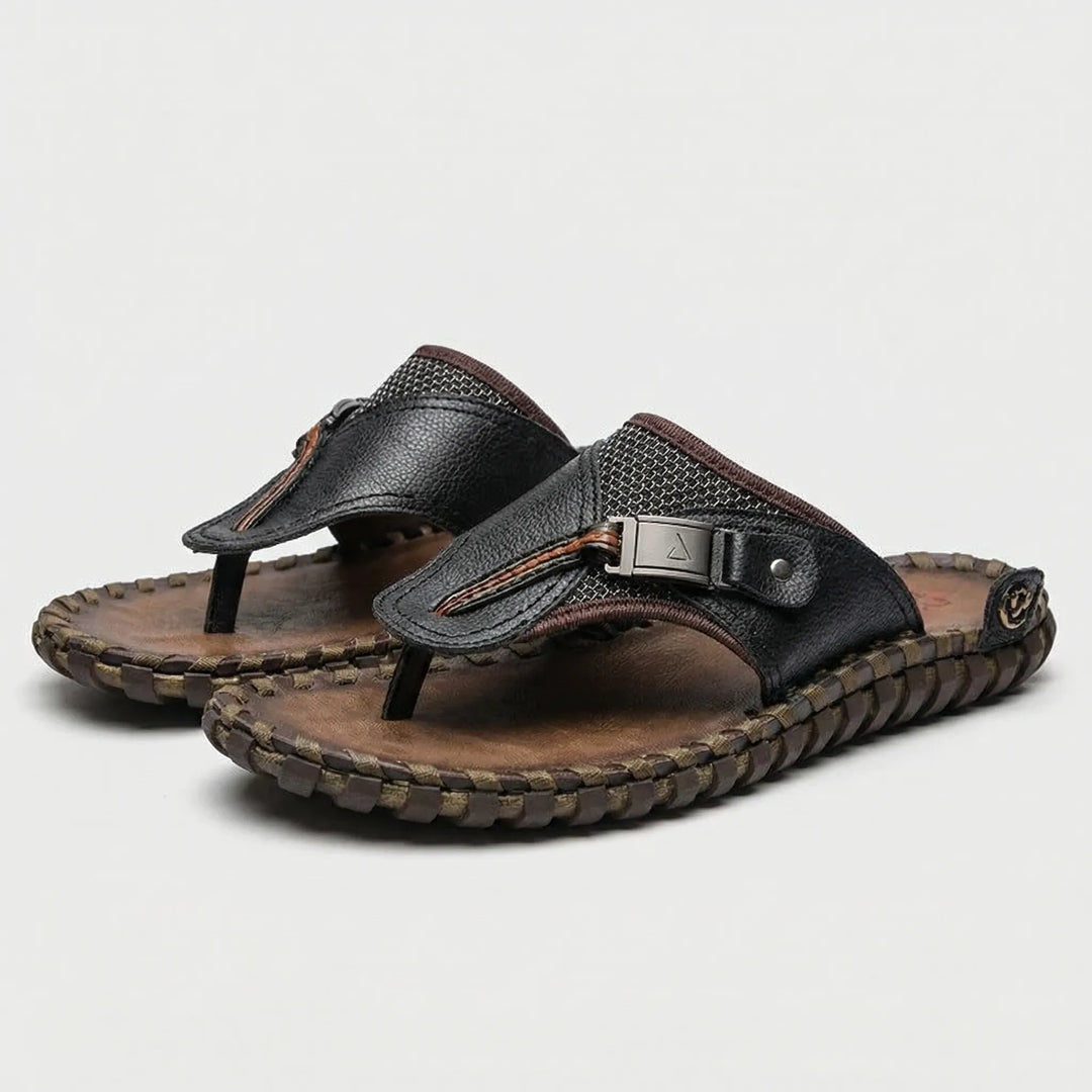 Chanclas Thonvex con tira en el dedo del pie y plantilla acolchada