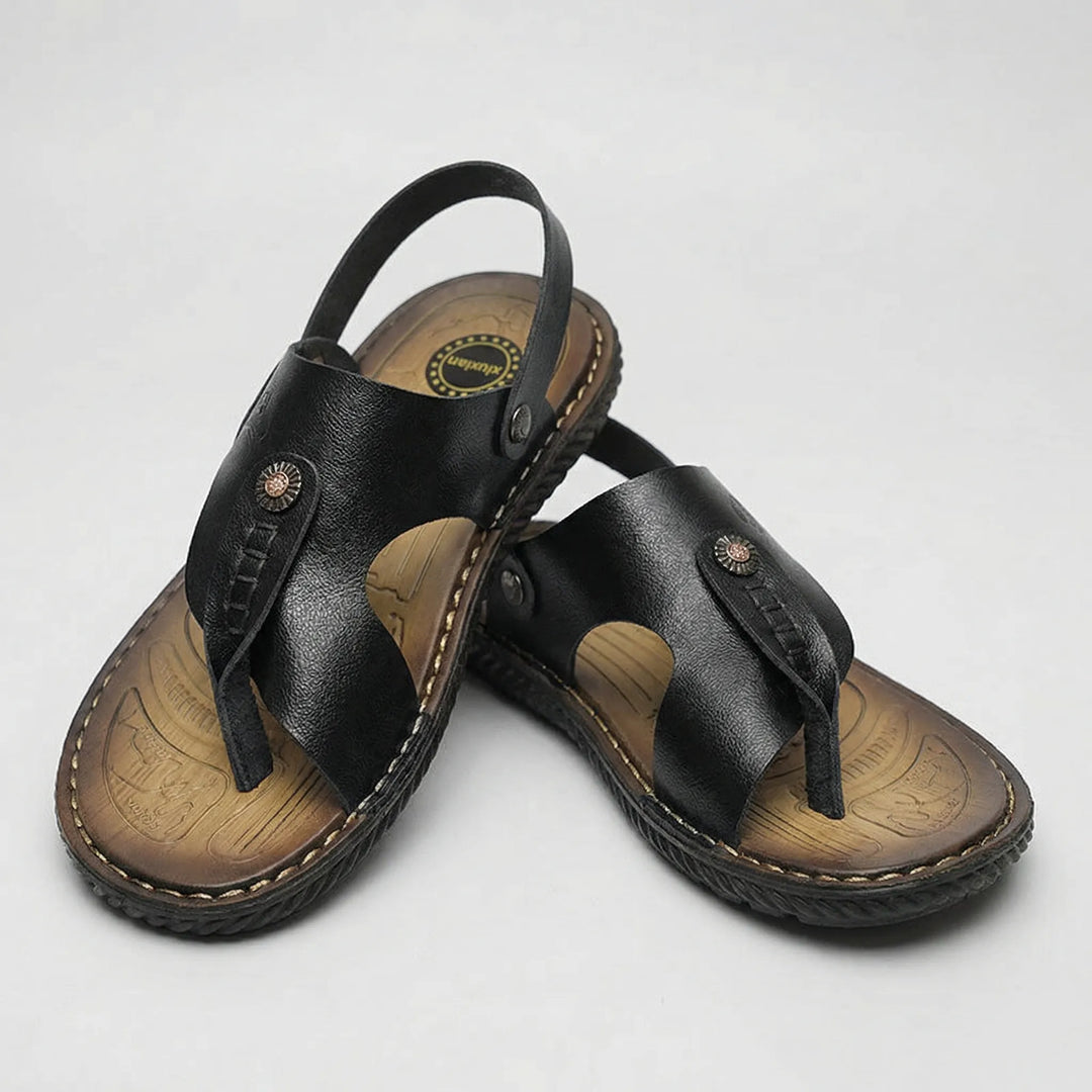 Chanclas Thonvex con tira en el dedo del pie y plantilla acolchada
