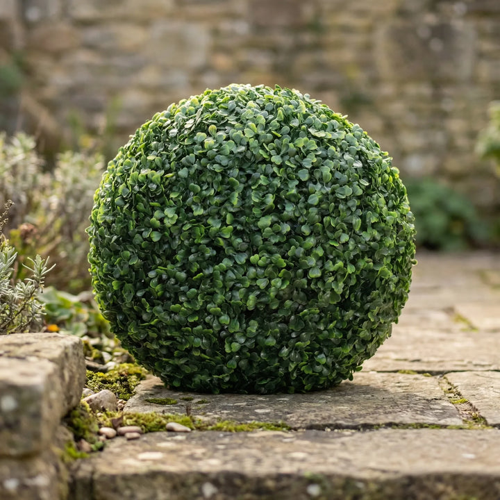 Topiqua - Esfera de topiario artificial para uso interior y exterior.