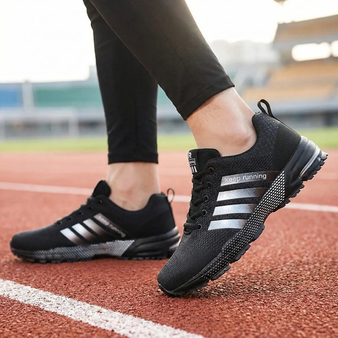 Trackton - Zapatillas deportivas con cordones para correr