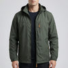 Chaqueta Shell Exterior con Capucha para Hombres