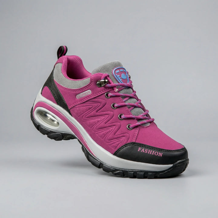 Trailvyne - Zapatillas de senderismo con cordones y resistentes al agua