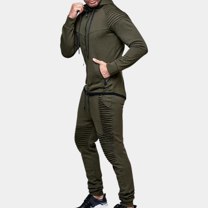 Chándal informal con capucha para hombre: la comodidad moderna se une al estilo funcional