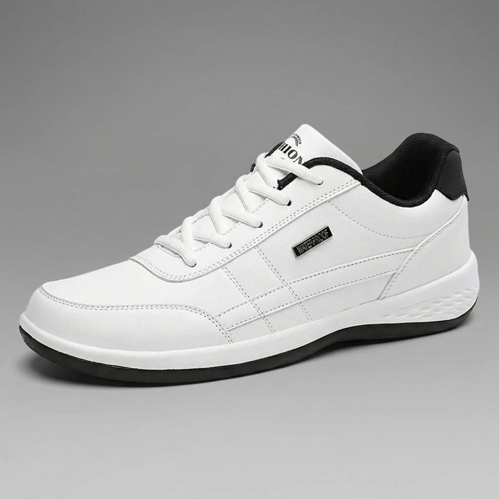 Trekavio - Zapatillas bajas de piel con cordones