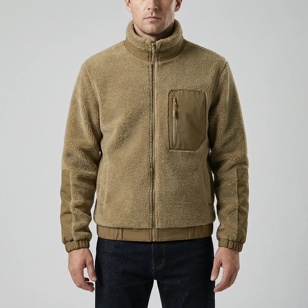 Trekvar - Chaqueta polar con cremallera completa para Hombre