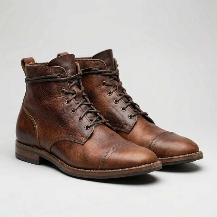 Trevolk - Botín vintage con cordones