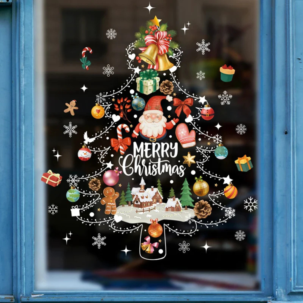 Calcomanías para Ventanas – Edición Navidad