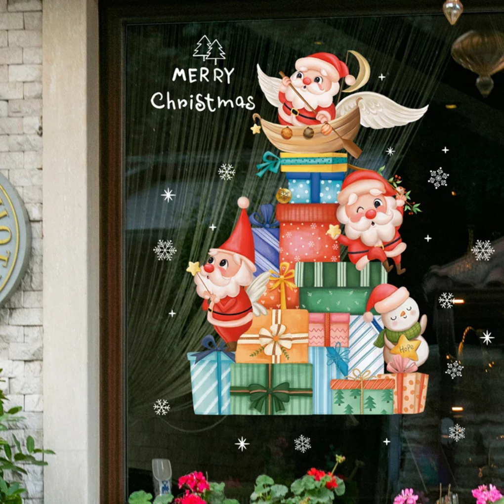 Calcomanías para Ventanas – Edición Navidad