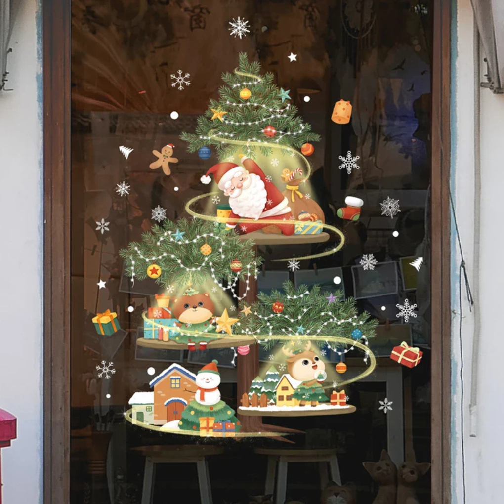 Calcomanías para Ventanas – Edición Navidad
