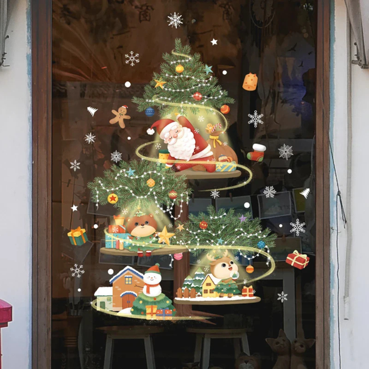 Calcomanías para Ventanas – Edición Navidad