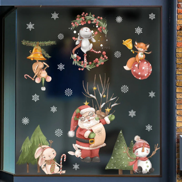 Calcomanías para Ventanas – Edición Navidad