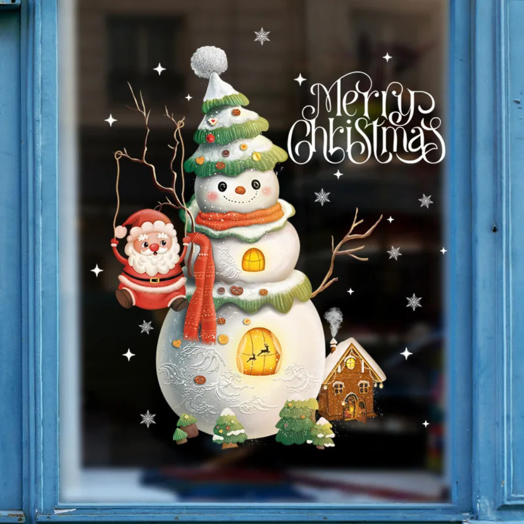 Calcomanías para Ventanas – Edición Navidad