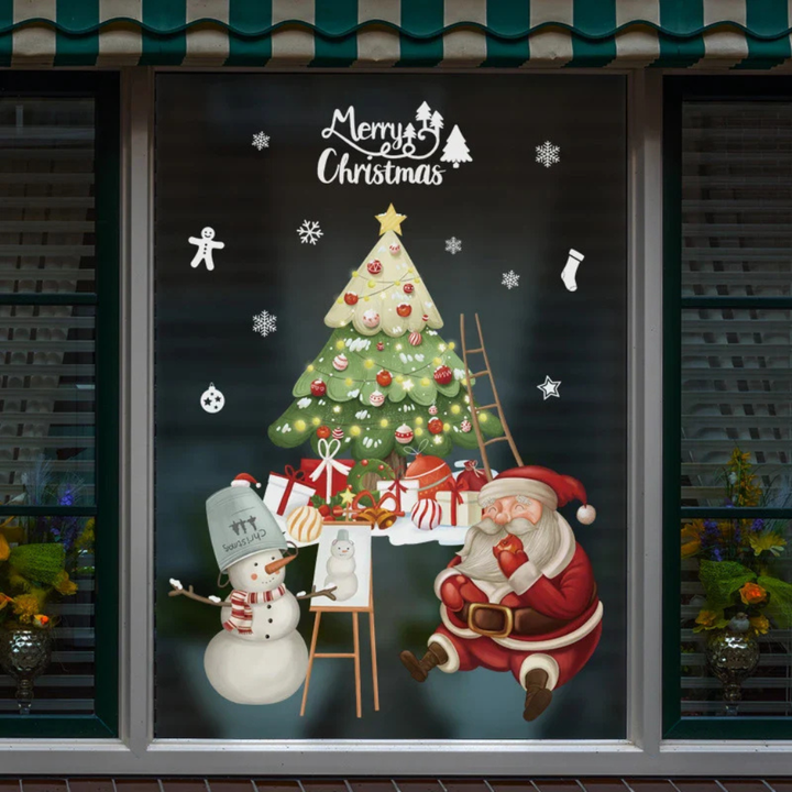 Calcomanías para Ventanas – Edición Navidad