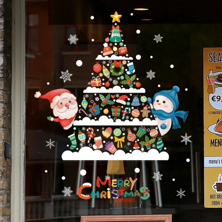 Calcomanías para Ventanas – Edición Navidad