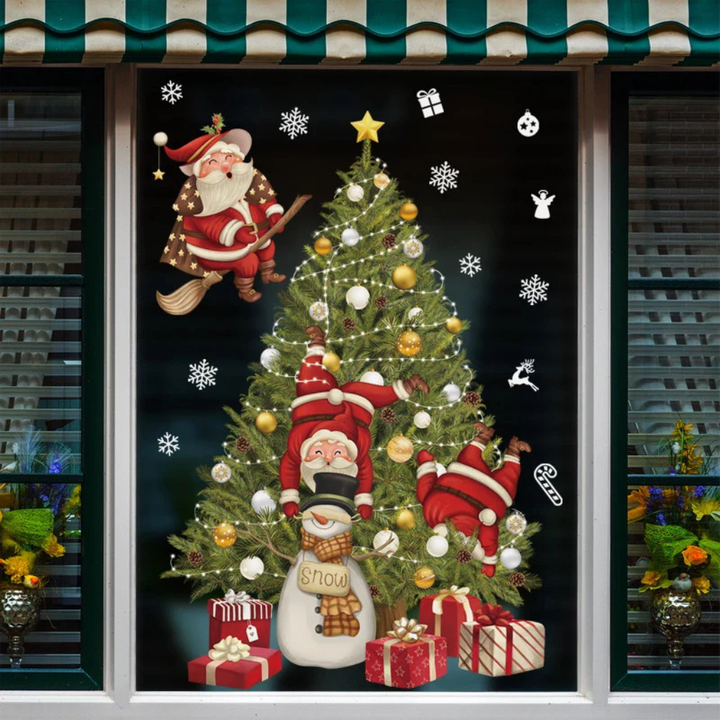 Calcomanías para Ventanas – Edición Navidad