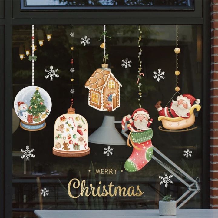 Calcomanías para Ventanas – Edición Navidad
