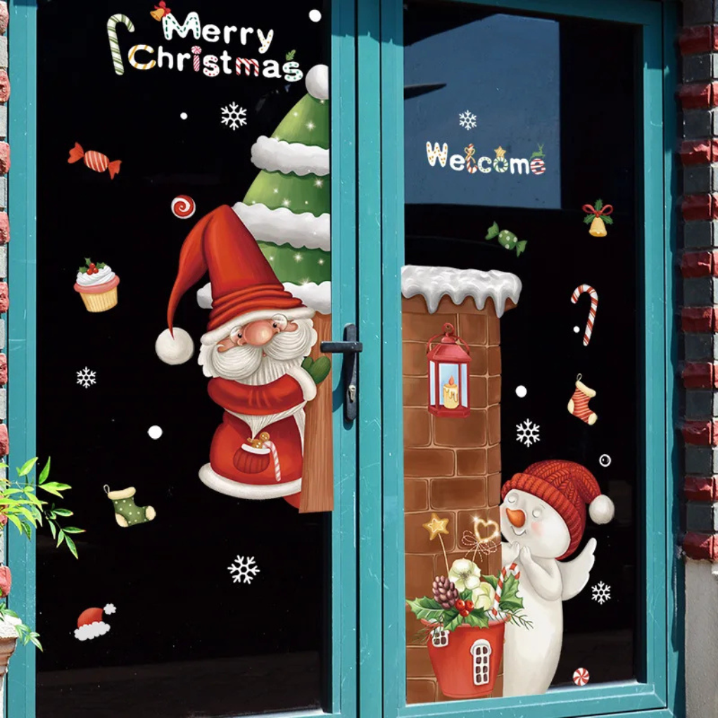 Calcomanías para Ventanas – Edición Navidad