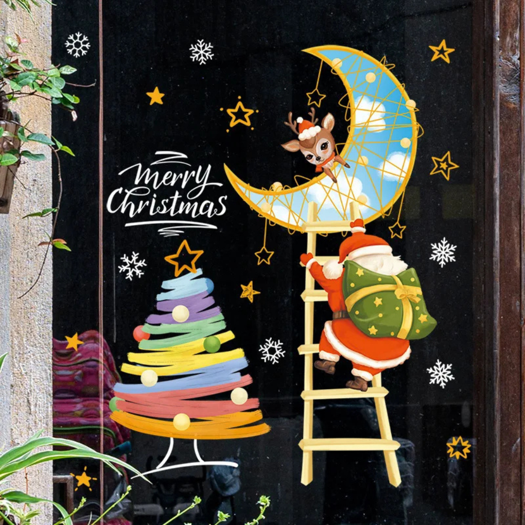 Calcomanías para Ventanas – Edición Navidad