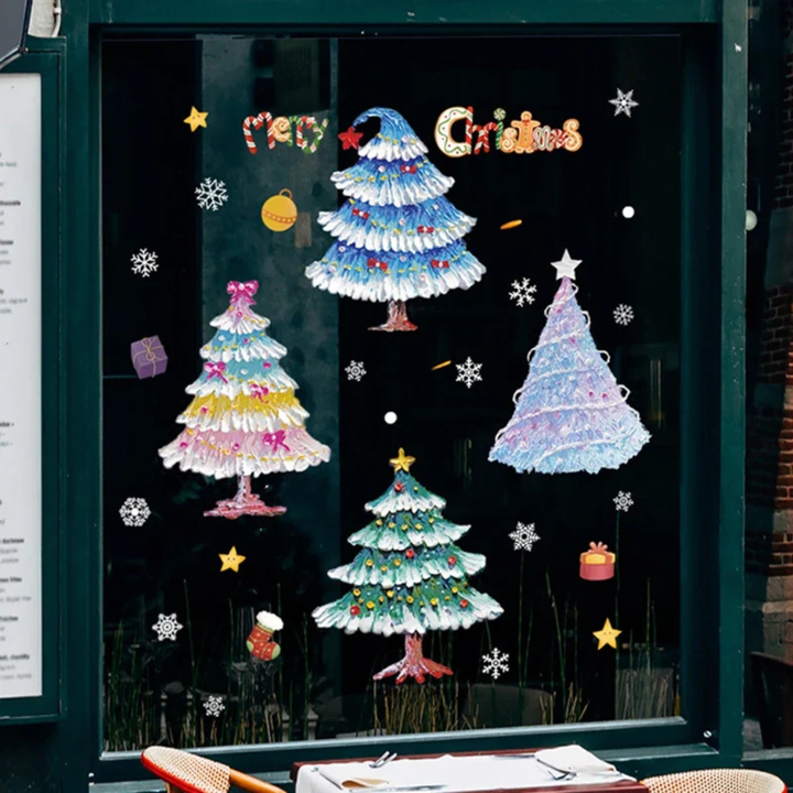 Calcomanías para Ventanas – Edición Navidad
