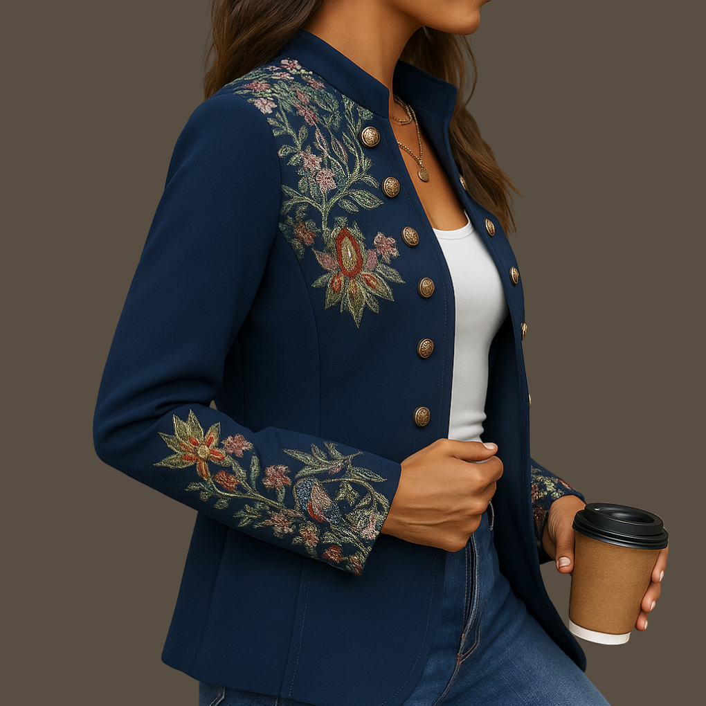 Cárdigan de tweed: elegante y versátil