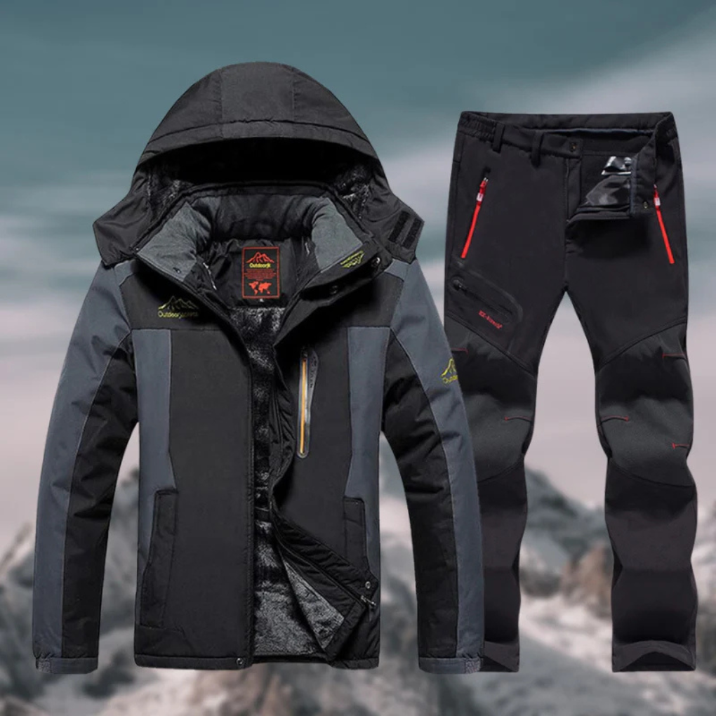 Traje de Esquí Resistente a las Inclemencias del Tiempo para Hombres