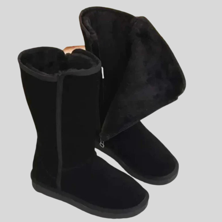 Botas de Suede para Mujeres en Invierno