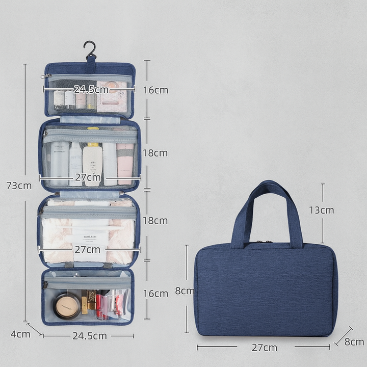 Sam | Organizador de Artículos de Toilette Multi-Compartimento