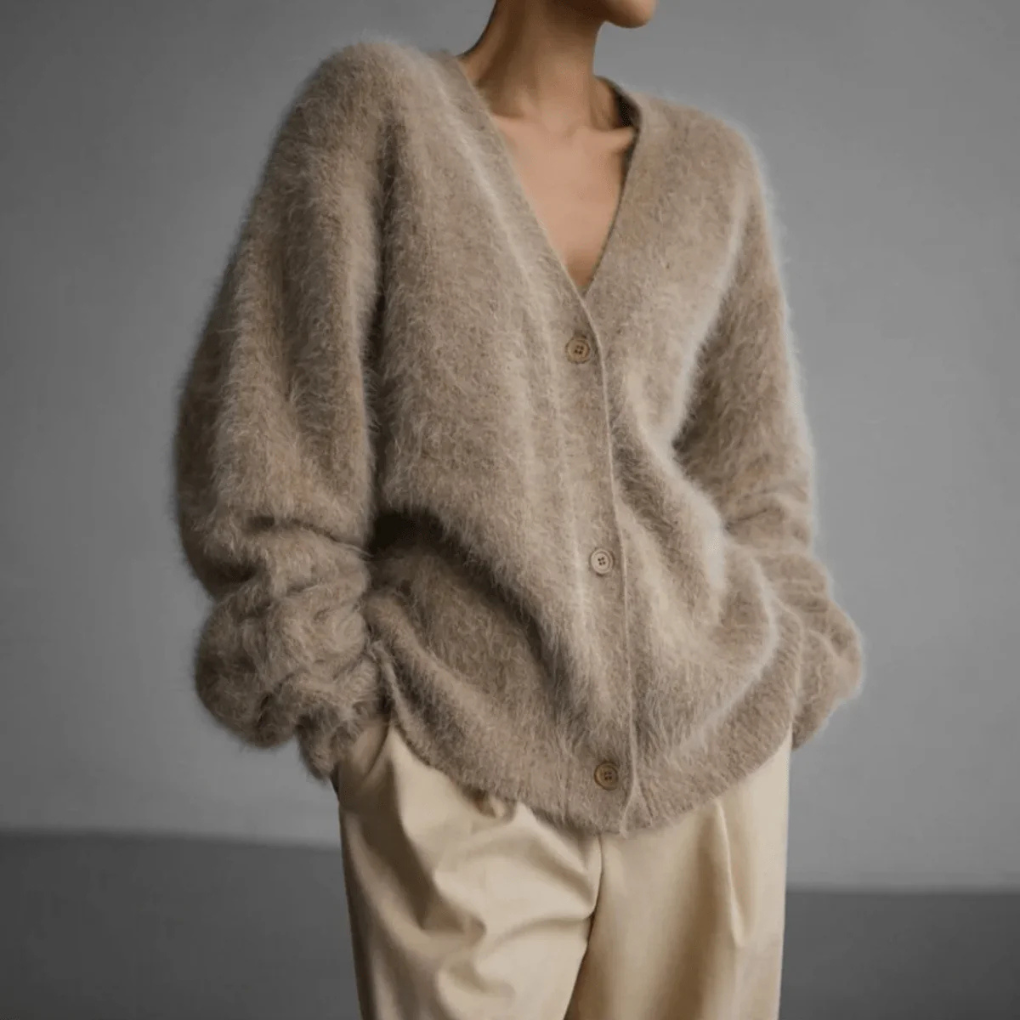 Cardigan de Punto Fino para Mujeres