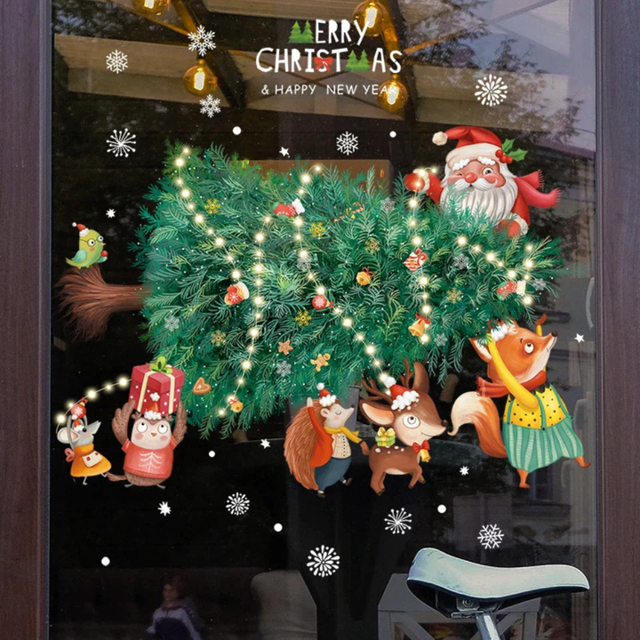 Calcomanías para Ventanas – Edición Navidad