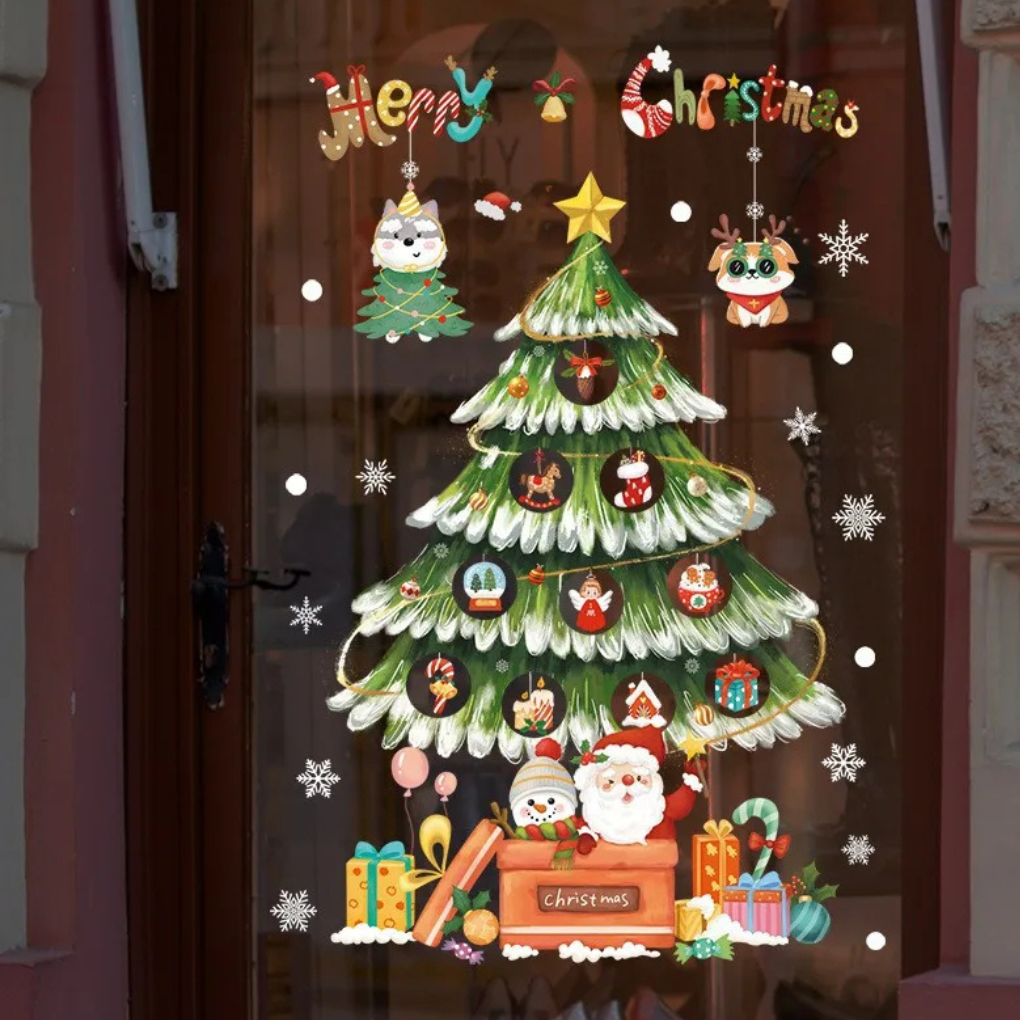 Calcomanías para Ventanas – Edición Navidad