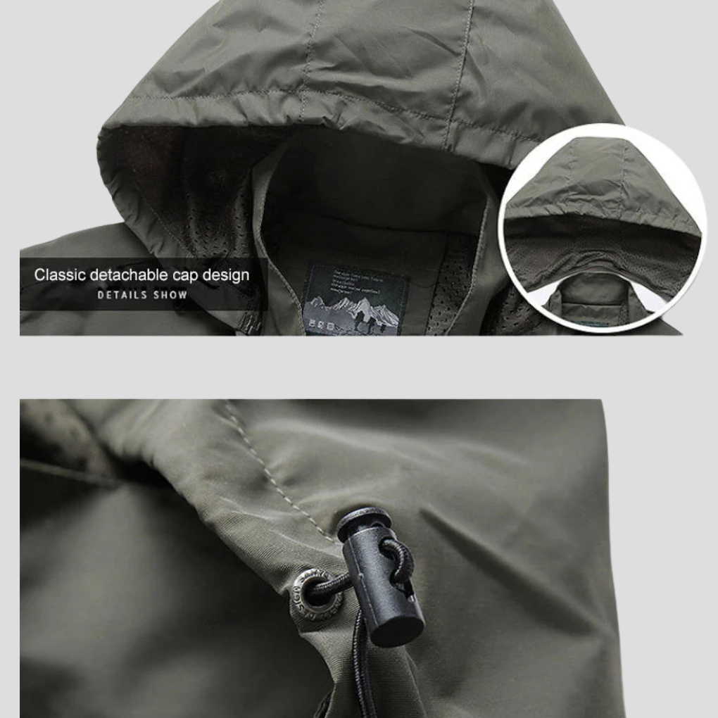 Chaqueta Softshell para Hombre – Diseño Listo para Invierno con Características Exteriores