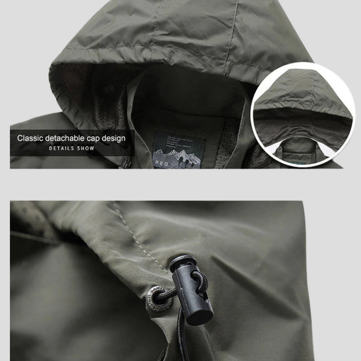 Chaqueta Softshell para Hombre – Diseño Listo para Invierno con Características Exteriores