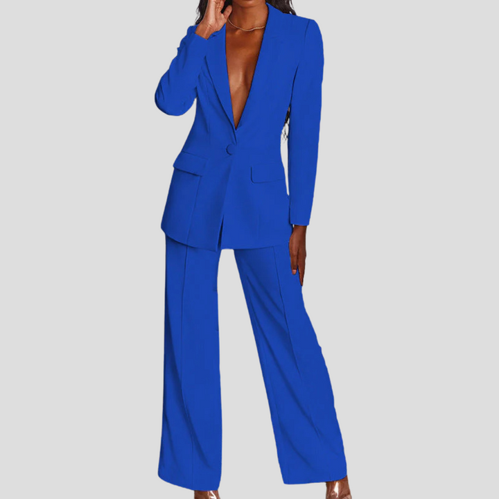 Conjunto de Blazer y Pantalones para Mujeres