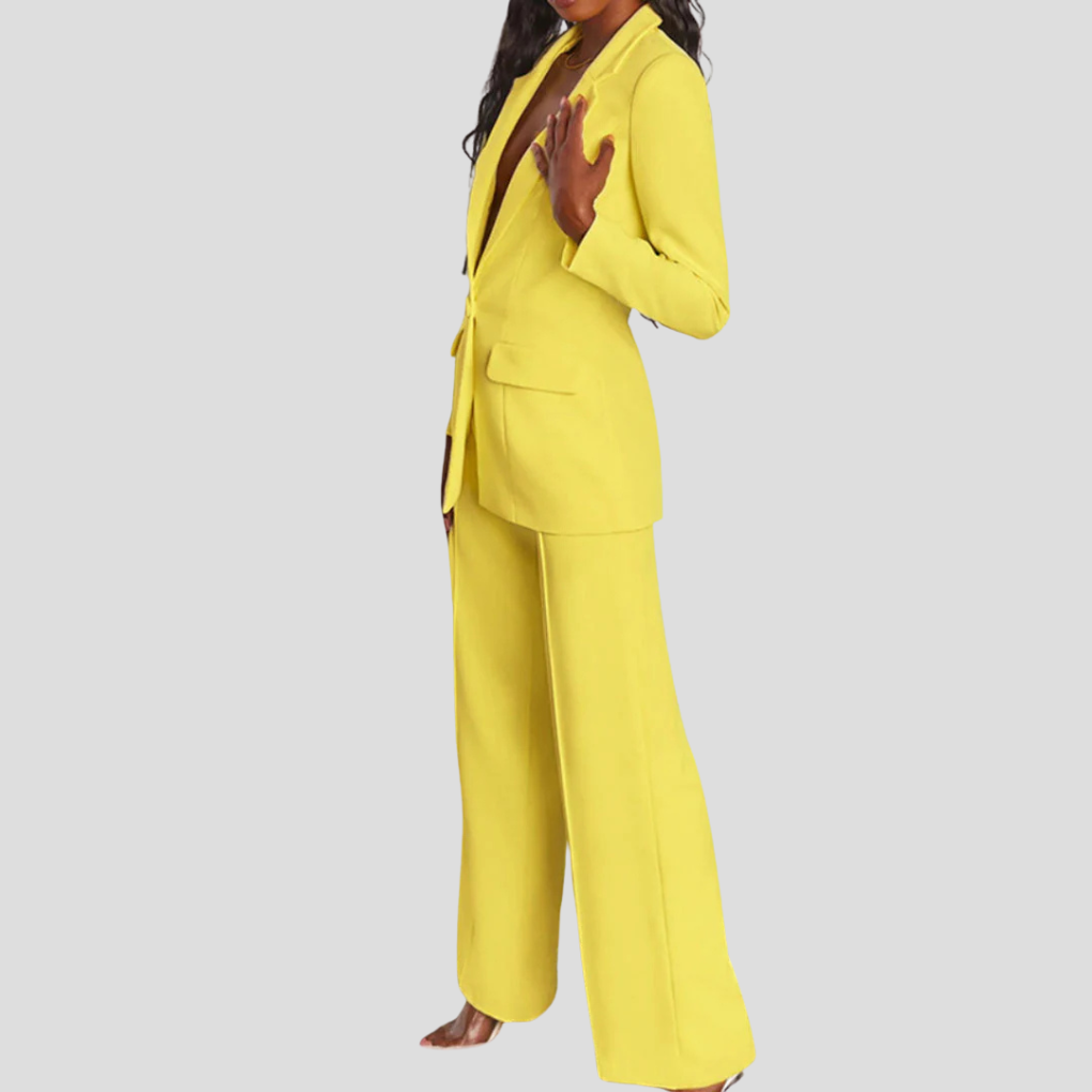 Conjunto de Blazer y Pantalones para Mujeres