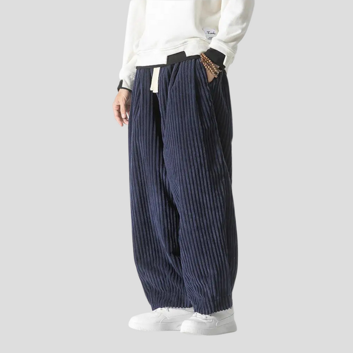 Pantalones Sueltos Rectos para Hombres