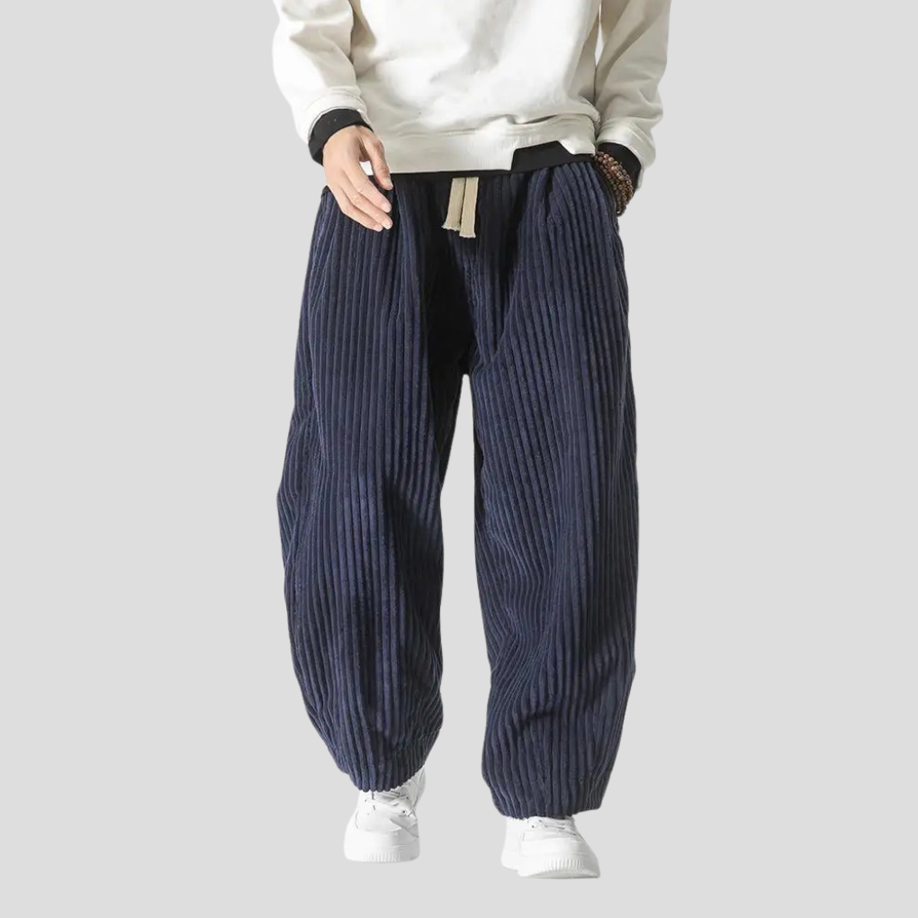 Pantalones Sueltos Rectos para Hombres