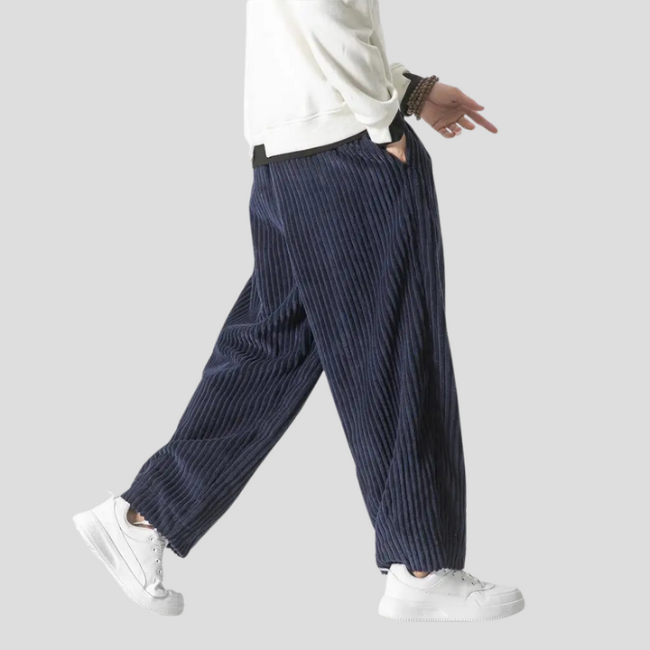Pantalones Sueltos Rectos para Hombres