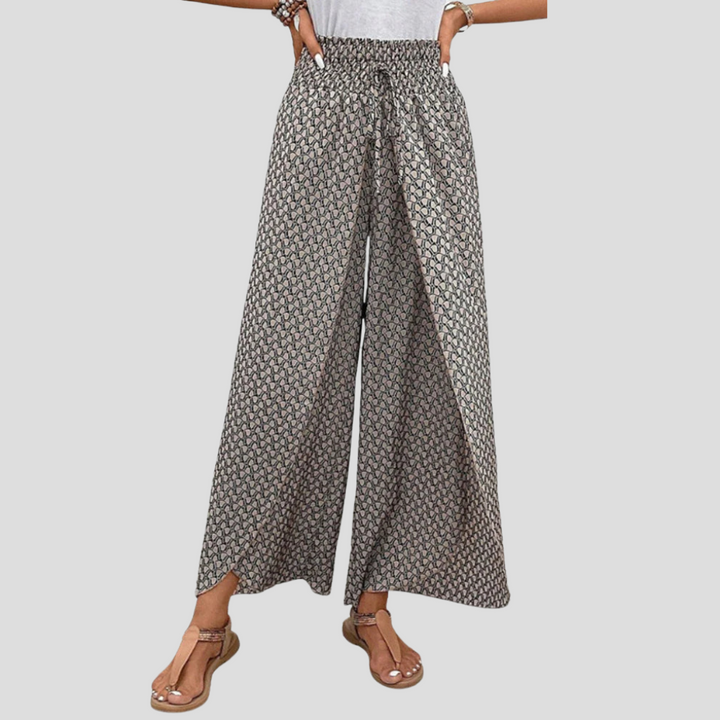 Pantalones Estampado Geométrico Moderno