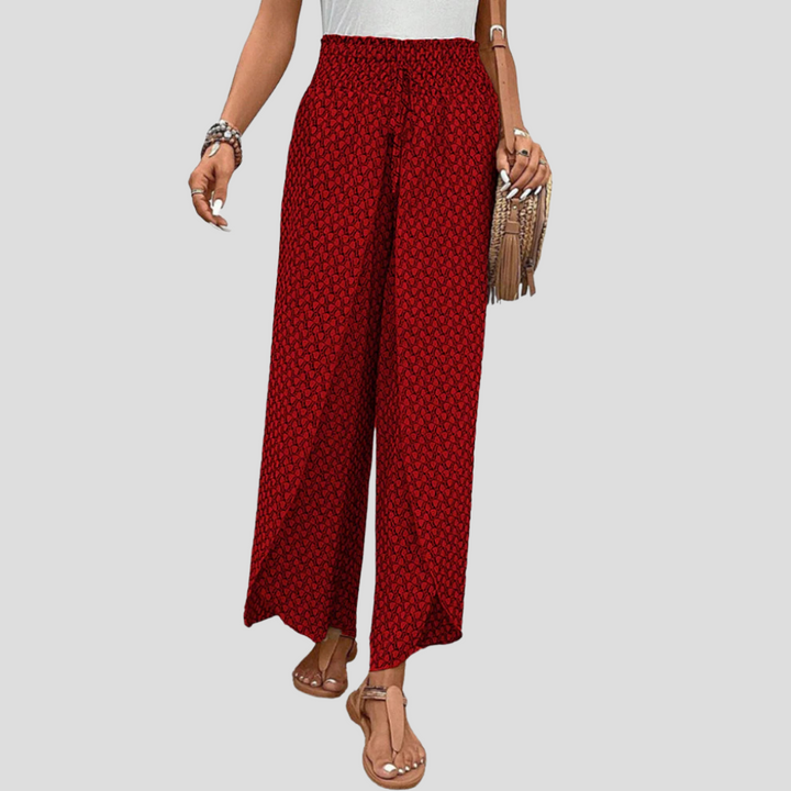Pantalones Estampado Geométrico Moderno