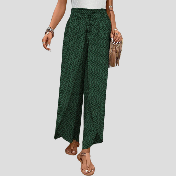 Pantalones Estampado Geométrico Moderno