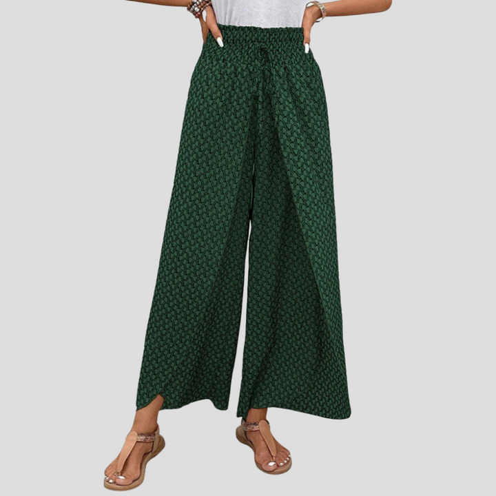 Pantalones Estampado Geométrico Moderno