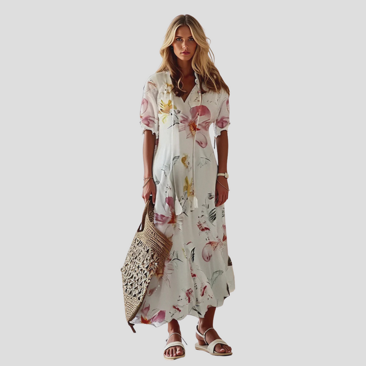 Vestido Maxi Petal Suave
