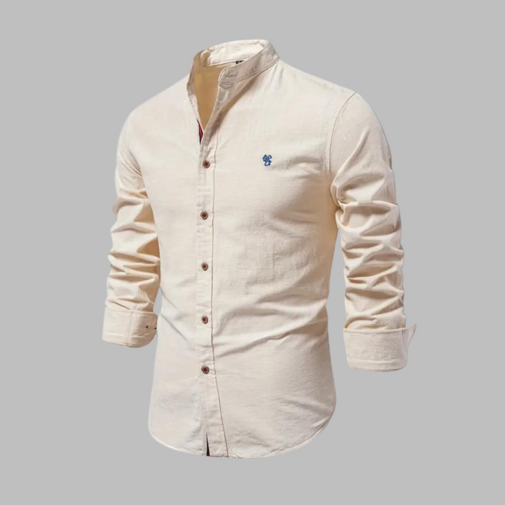 Camisa Polo de Manga Larga Trendy para Hombres