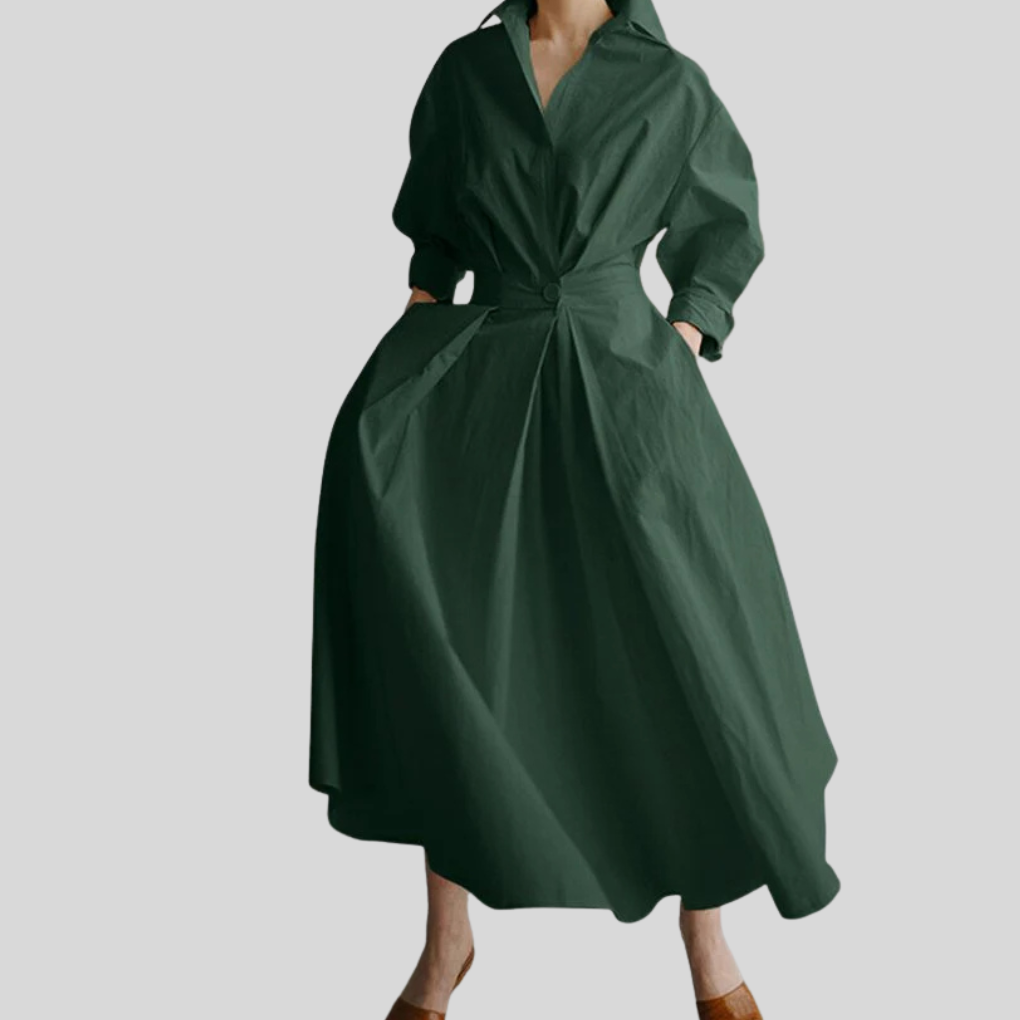 Vestido de Mujer – Elegancia Moderna con Detalle Refinado