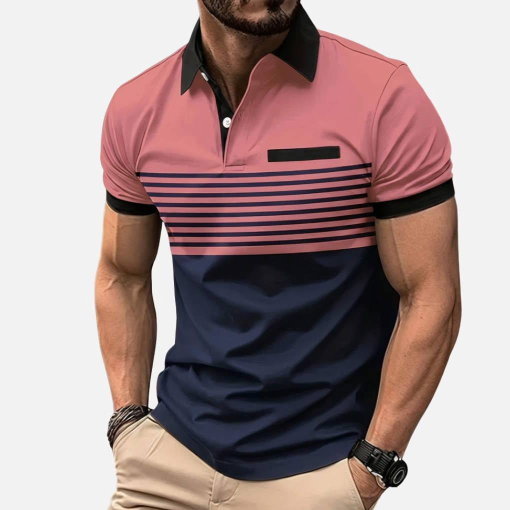 Polo de Estilo Sin Esfuerzo y Buen Ajuste para Hombres
