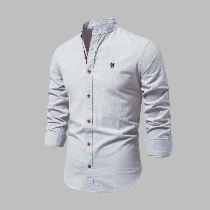 Camisa Polo de Manga Larga Trendy para Hombres