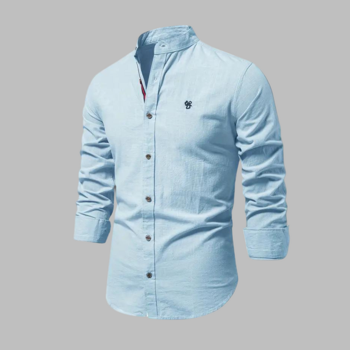 Camisa Polo de Manga Larga Trendy para Hombres