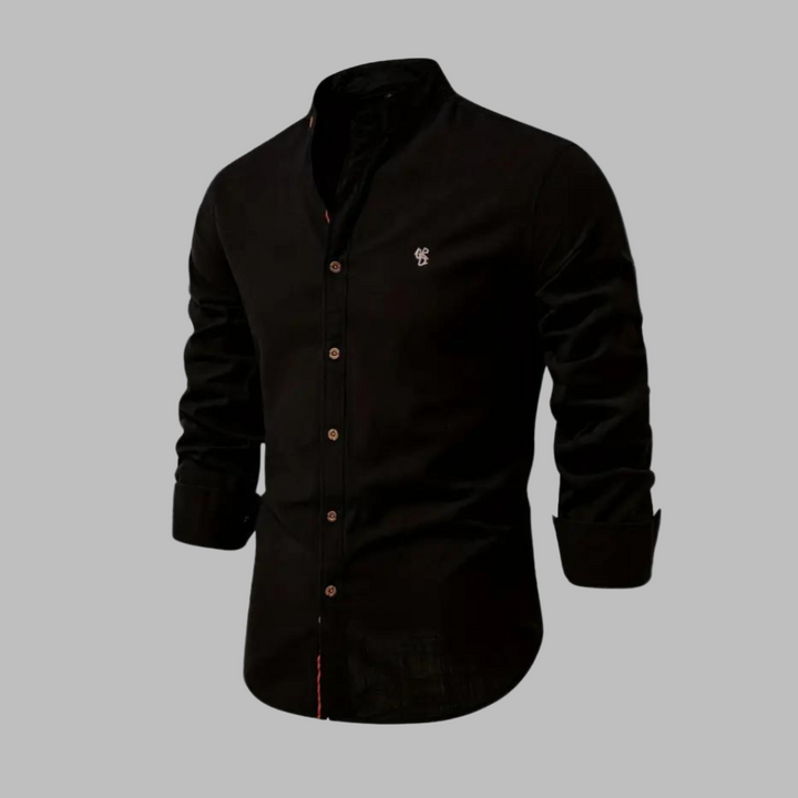Camisa Polo de Manga Larga Trendy para Hombres