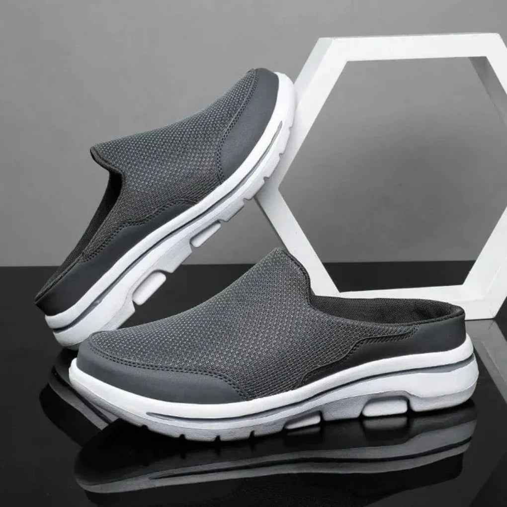 Valomoc - Zapatillas tipo mule sin talón